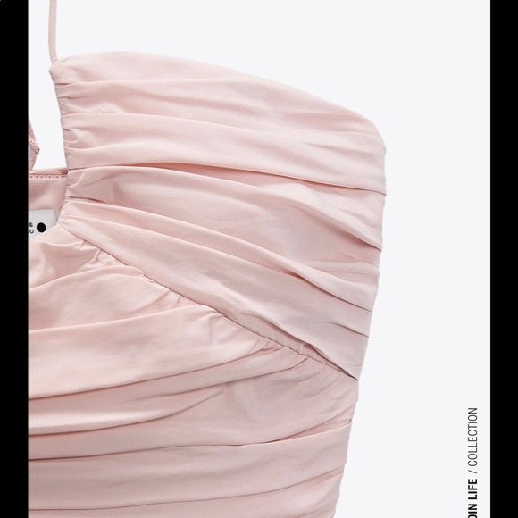 ZARA DRAPED TOP LIMITED EDITION - Picture 3 of 14